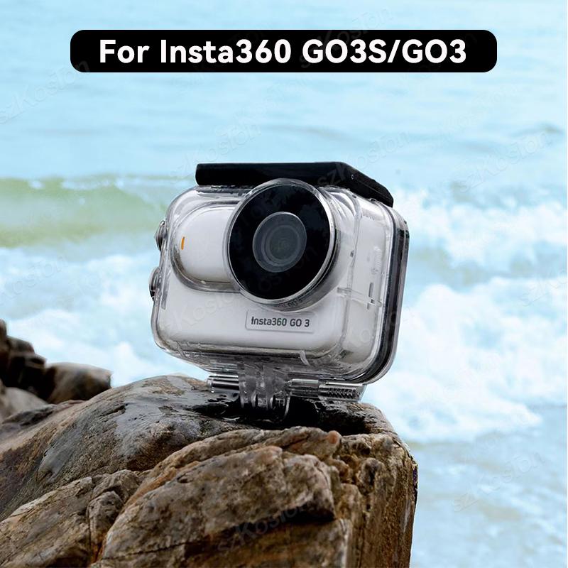 60M Waterproof Diving Housing Case for Insta360 GO 3S