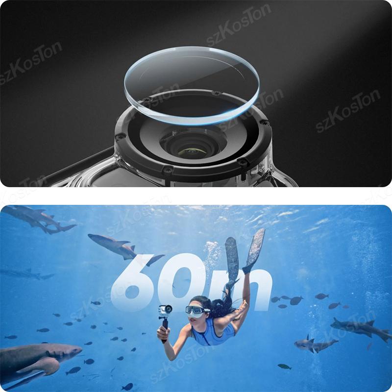 60M Waterproof Diving Housing Case for Insta360 GO 3S