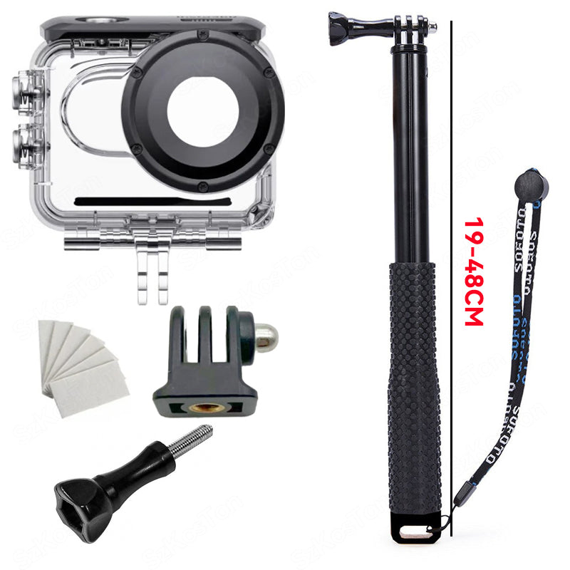 60M Waterproof Diving Housing Case for Insta360 GO 3S