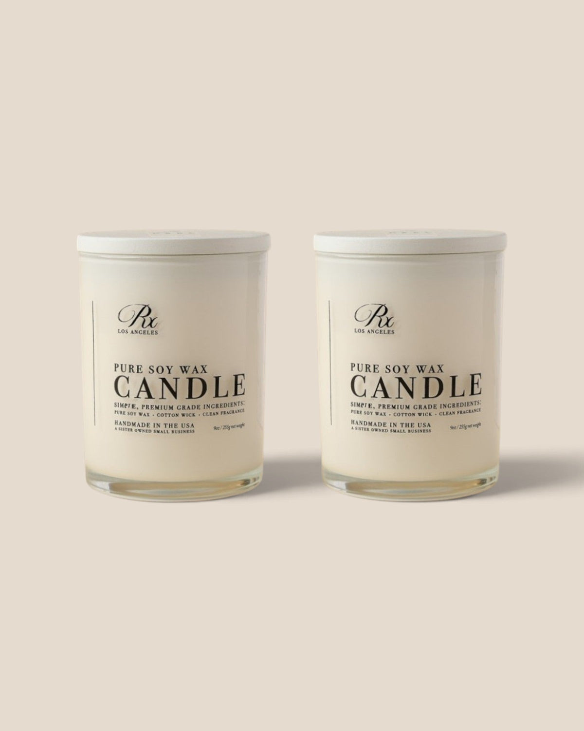 9oz Candle Duo