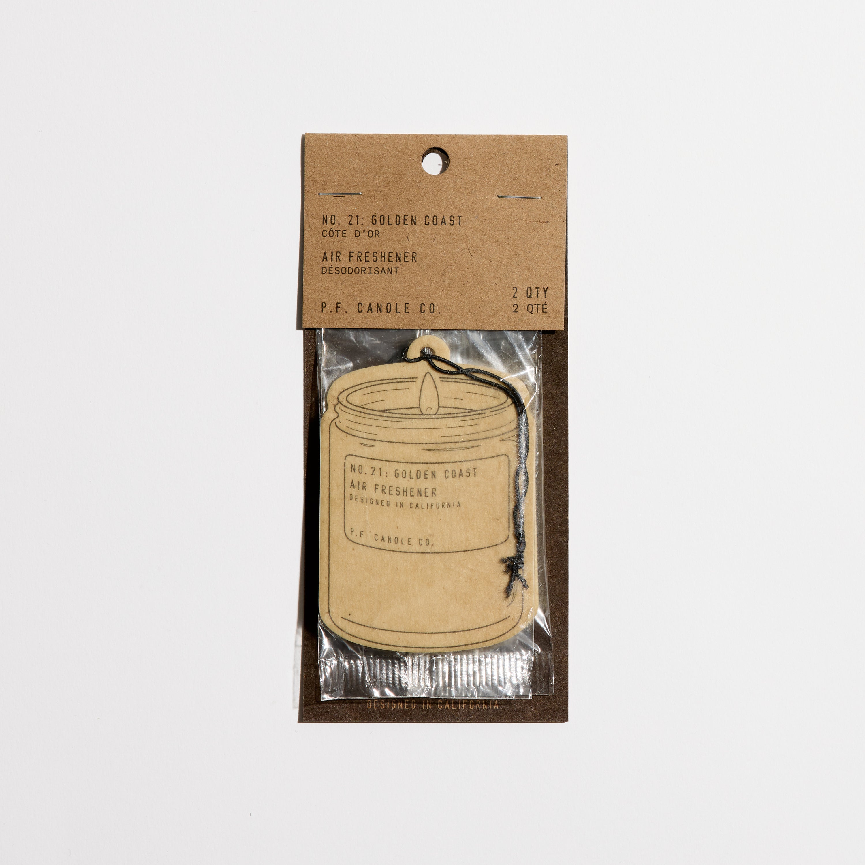 Golden Coast – Air Freshener 2-Pack