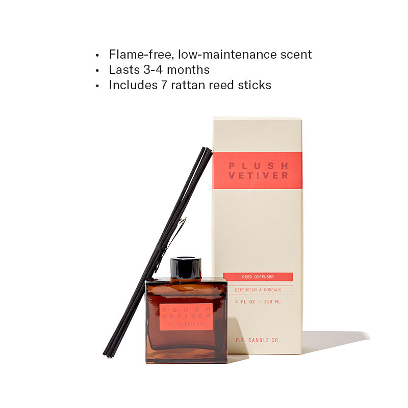 Plush Vetiver – HI-FI Reed Diffuser