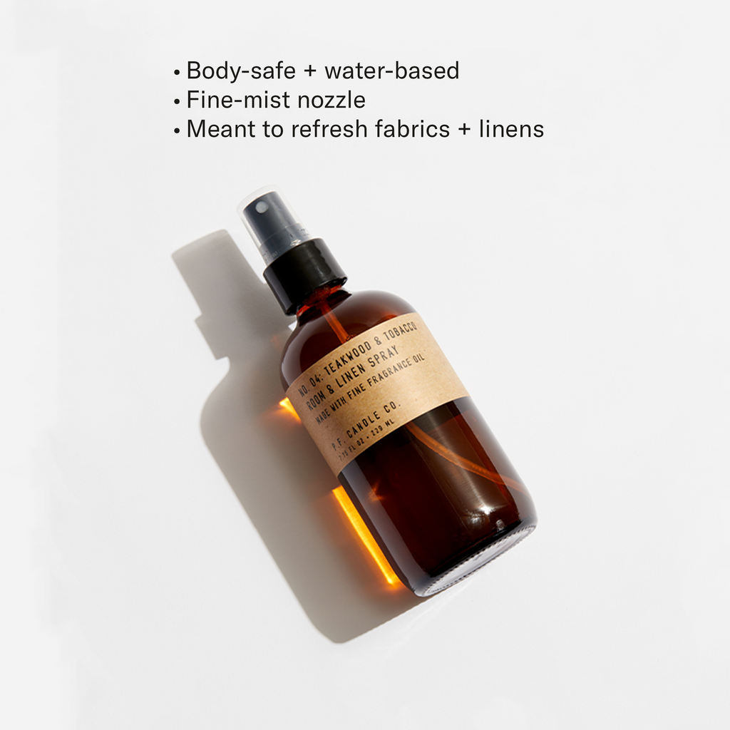 Teakwood & Tobacco – Room & Linen Spray